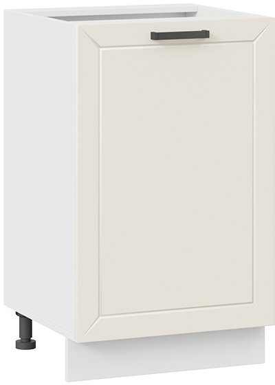 

Шкаф напольный Трия Лорас 1Н5 (белый/холст брюле)