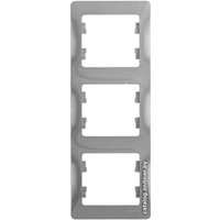 Рамка Schneider Electric Glossa GSL000307 (алюминий)