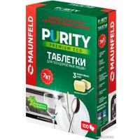 Таблетки для посудомоечной машины MAUNFELD Purity Premium ECO all in 1 MDT100PE (100 шт)