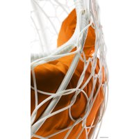 Подвесное кресло M-Group Для двоих 11450107 (белый ротанг/оранжевая подушка)