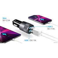 Автомобильное зарядное Defender UCA-21