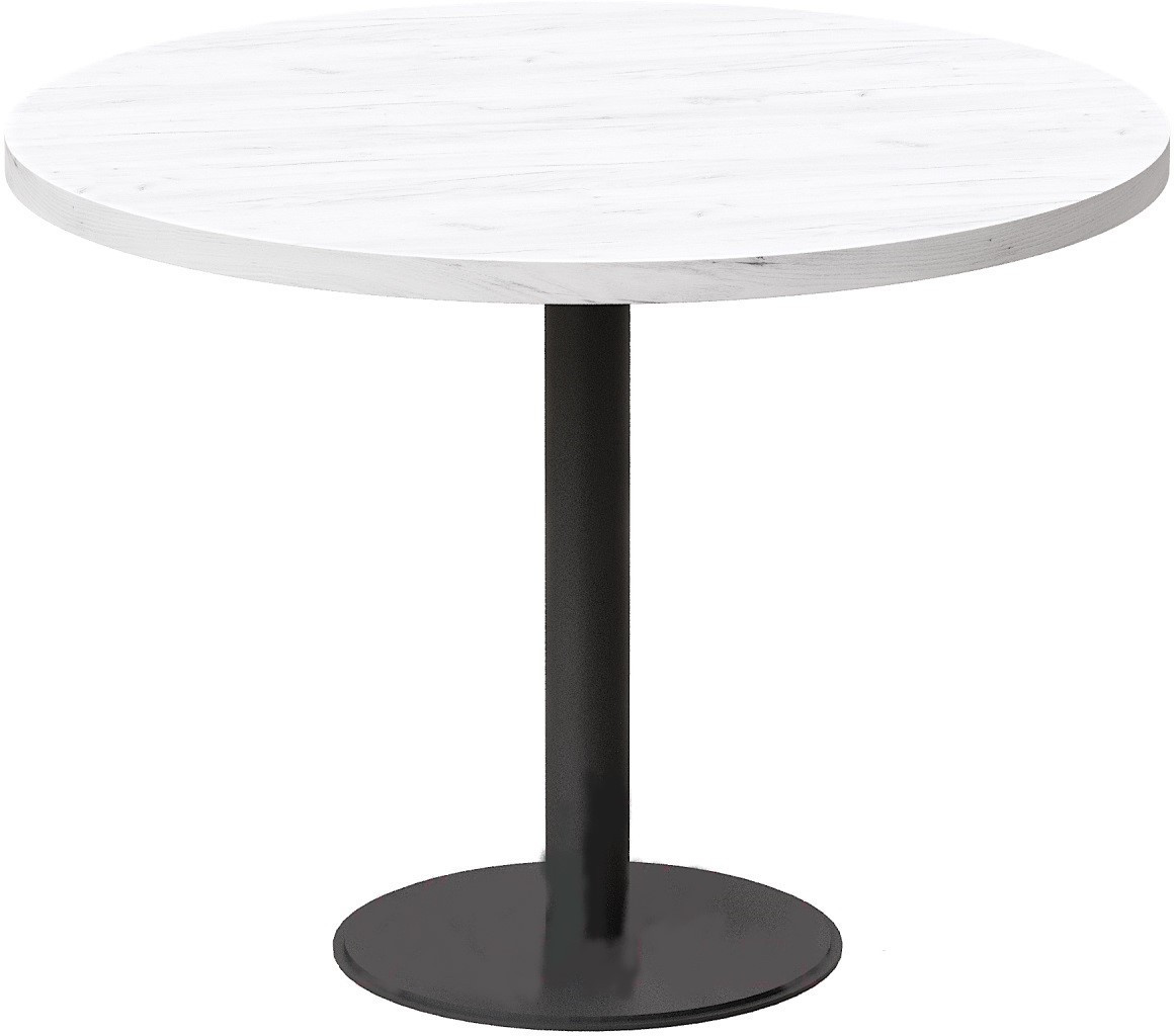 

Кухонный стол Millwood Лофт Хельсинки 6 Л D110x750 (дуб белый Craft-металл черный)