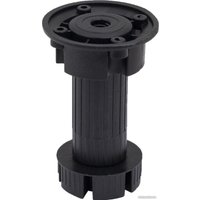 Опора мебельная AKS кухонная пласт. h100 трехсоставная, черный (1уп=250шт) в Витебске