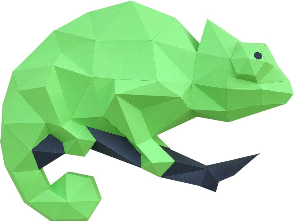 

PaperCraft PAPERRAZ Хамелеон Леон