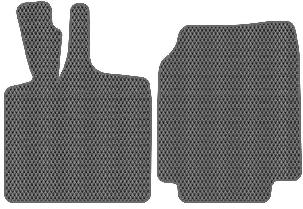 

Комплект ковриков для авто Alicosta Smart Fortwo (хэтчбек 5 дв / W450) 2003 - 2007 (серый, ромб)