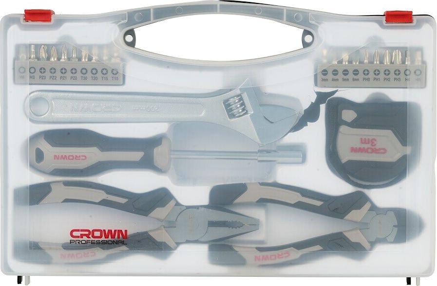 Набор домашнего мастера Crown CPHTS-IXA25 (25 предметов)