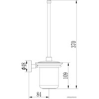 Ершик для унитаза Ledeme L1710