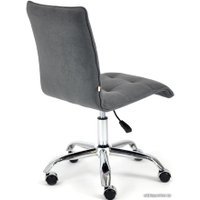 Офисное кресло TetChair Зеро (флок, серый)