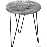 Журнальный столик Sheffilton SHT-CT27-2 (мокрый асфальт/черный муар)