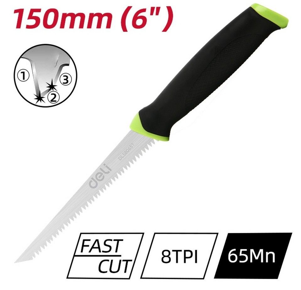 

Ножовка для гипсокартона Deli DL580651