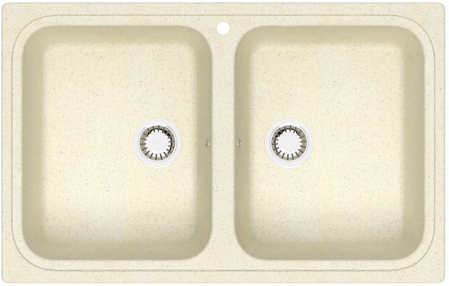 

Кухонная мойка MARRBAXX Карельский камень модель 20/Q2 F020Q002 (бежевый)