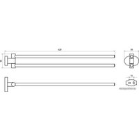Держатель для полотенца Ravak X07P319