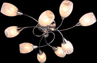 Припотолочная люстра Евросвет 2275/9 хром