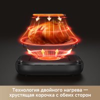 Аэрогриль (аэрофритюрница) Trouver Air Fryer FD10s Pro 6L (черный)