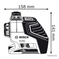 Лазерный нивелир Bosch GLL 2-80 P Professional [0601063204]