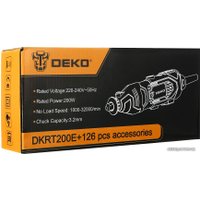 Гравер Deko DKRT200E SET 126 063-1415