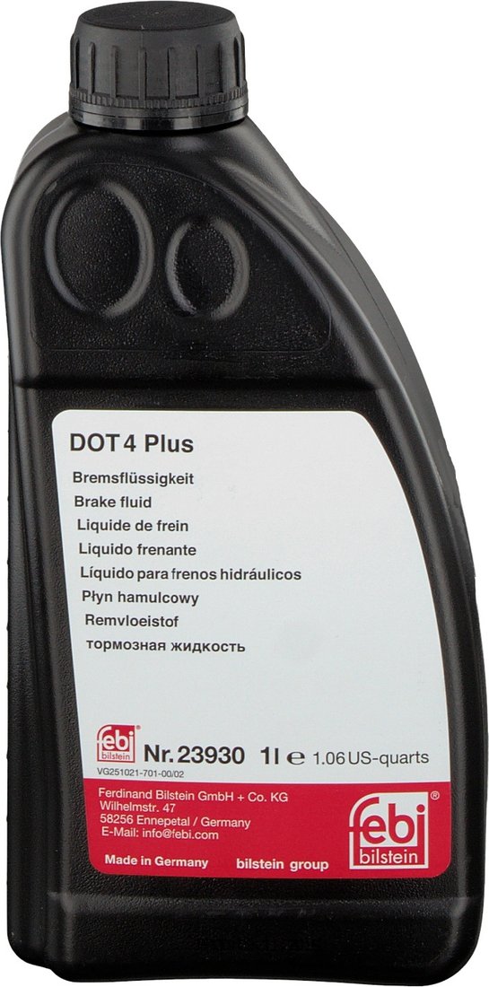 

Тормозная жидкость Febi bilstein DOT 4 Plus 1л