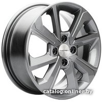 Литые диски Khomen KHW1501 (Vesta) 15x6" 4x100мм DIA 60.1мм ET 50мм Gray