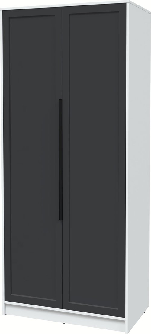 

Шкаф распашной Интерлиния Концепт Тренд КТ-Ш2 (белый платинум/пепел)