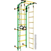 Детский спортивный комплекс Kampfer Strong Kid Wall Стандарт (зеленый/желтый)