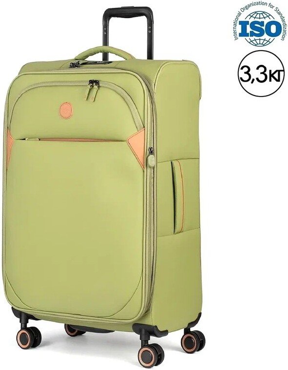 

Чемодан-спиннер Verage Cambridge-II 20077W-3 80 см (папоротниковый зеленый)