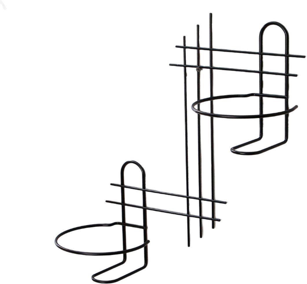 

Держатель для кашпо Sima-Land Прямая-2 5427808 (черный)