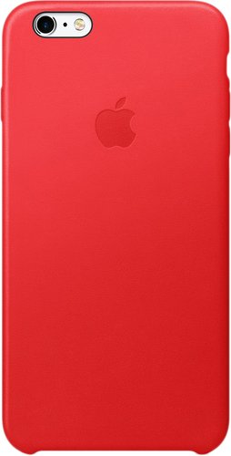 Чехол для телефона Apple Leather Case для iPhone 6 Plus / 6s Plus Red [MKXG2]
