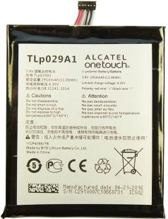 

Аккумулятор для телефона Копия Alcatel TLP029A1