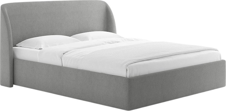 

Кровать Сонум Nicole 140x200 (лаунж светло-серый)