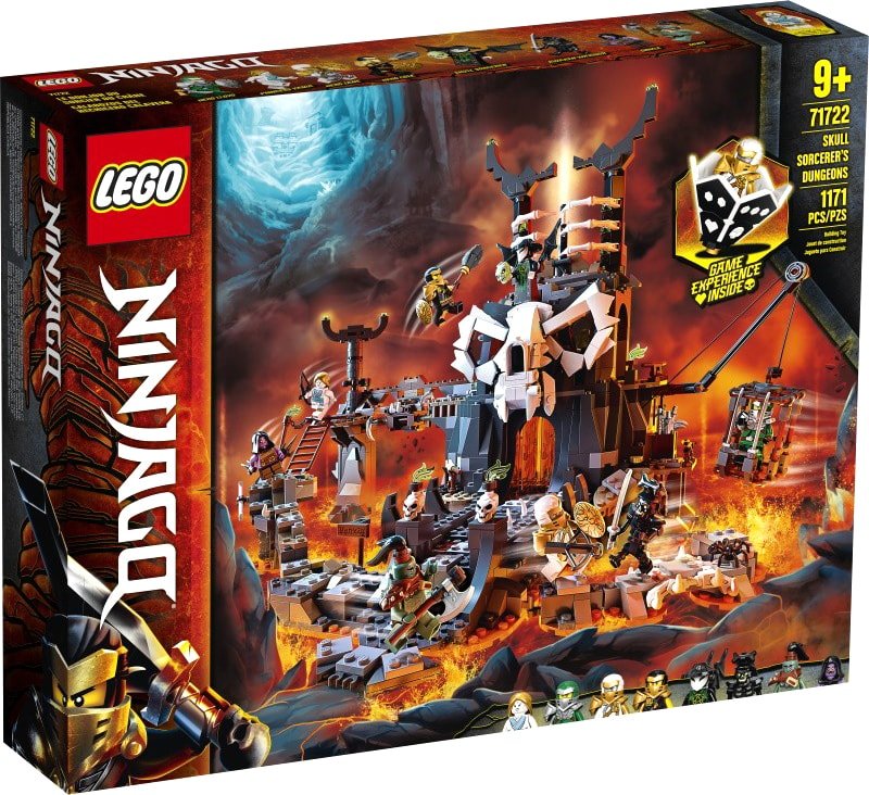 

Конструктор LEGO Ninjago 71722 Подземелье колдуна-скелета