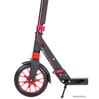 Двухколесный подростковый самокат Tech Team City Scooter Disk Brake 2023 (черный/красный)