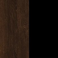 Кровать PROxSON Milton с ПМ 120x200 (дуб кантербери/черный)