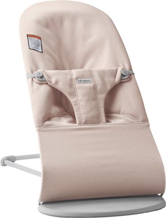 Шезлонг BabyBjorn Bliss Woven melange 0060.28 (light pink)