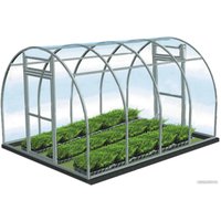 Теплица Белзабор B-PRO Люкс 3х6 м 40х20х0,8 мм 0,67 м (поликарбонат 4 мм)