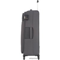 Чемодан-спиннер American Tourister Heat Wave Charcoal Grey 80 см