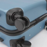 Чемодан-спиннер Grott 340-614/3-18BLU (голубой)