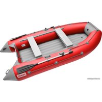 Моторная лодка Roger Boat Trofey 3100 (без киля, красный/серый)