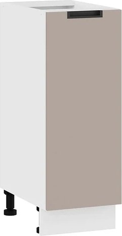 

Шкаф напольный Трия Гренада 1Н3 (белый/холст латте)