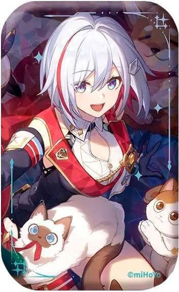 Значок miHoYo Honkai Impact RPG Topaz & Numby Worries, Happiness HSR168