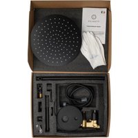 Душевая система  Filarete Roun FL1023 (черный матовый)