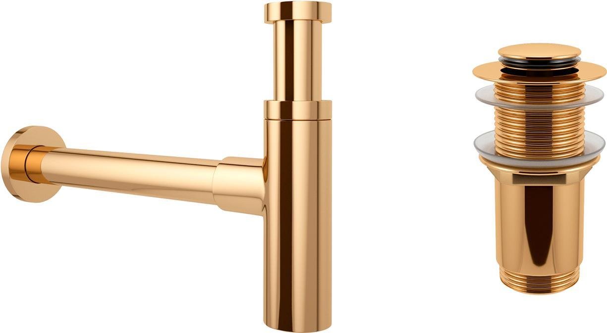 

Сифон Wellsee Drainage System 182121002 (сифон, донный клапан, золото)