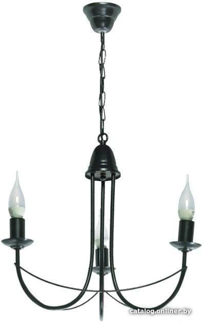 Подвесная люстра Lampex Nikozja 3 462/3 (черный)