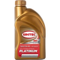 Моторное масло Sintec Platinum 5W-40 API SN/CF 1л