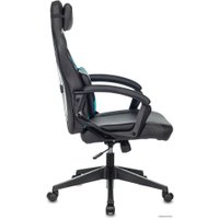 Игровое (геймерское) кресло Zombie Driver (черный/голубой)