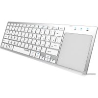 Клавиатура Jet.A SlimLine K6 BT (серебристый)