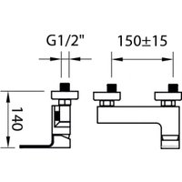 Смеситель Clever Saona Slim 60126