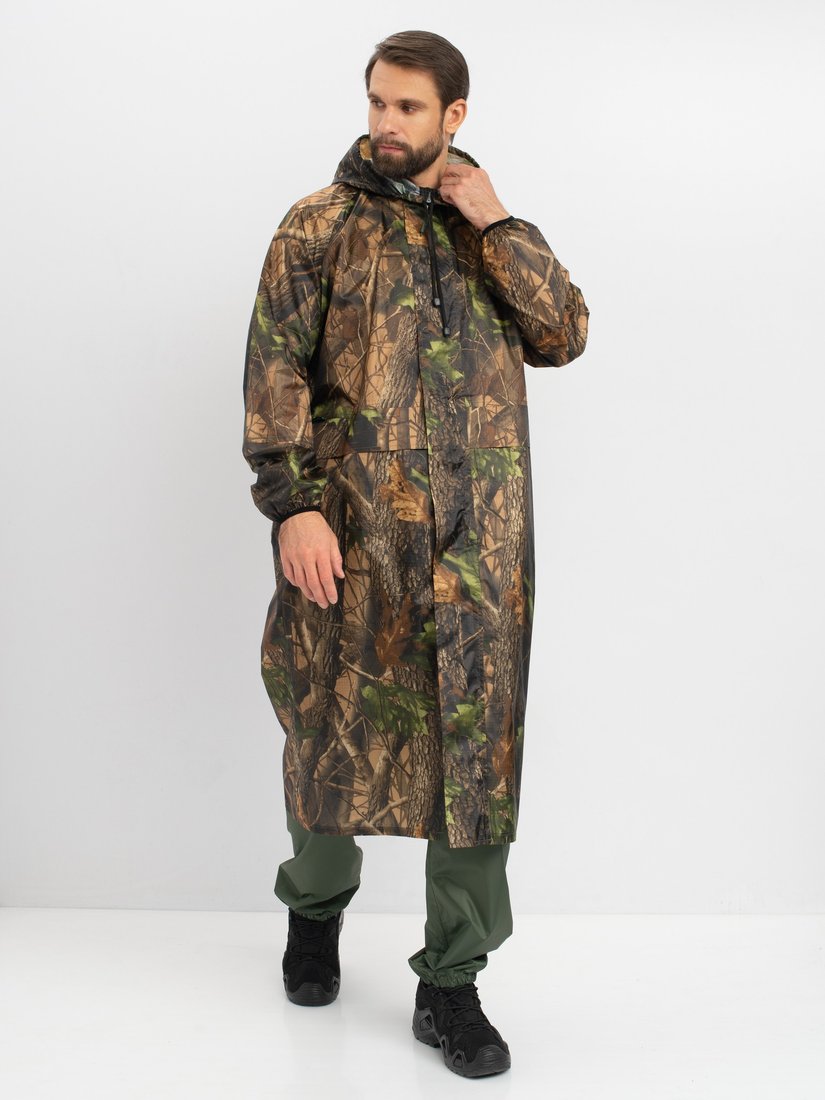 

Плащ Huntsman ВВЗ 60-62/188 Таффета (3000мм) цвет Лес