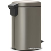 Мусорное ведро Brabantia Pedal Bin NewIcon 12 л (платиновый)