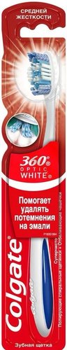 Зубная щетка Colgate 360 Optic White (синий)