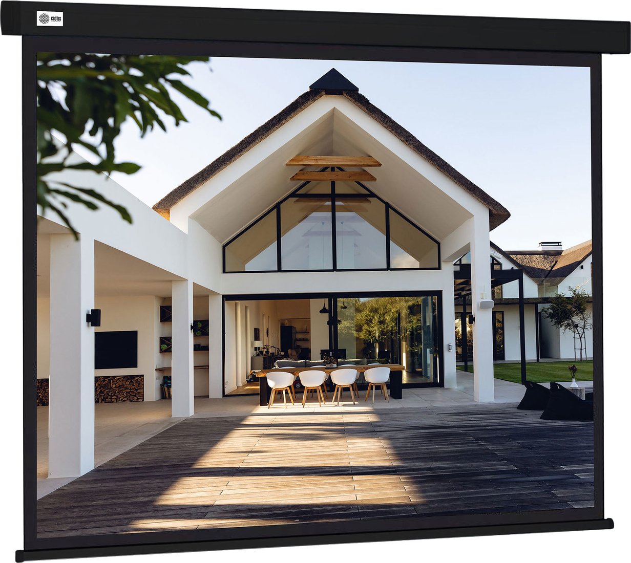 

Проекционный экран CACTUS Wallscreen 128x170 CS-PSW-128X170-BK